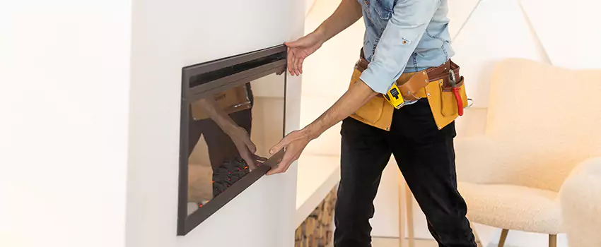 Metal Fireplace Installation in Reidsville, North Carolina