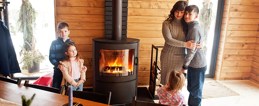 Morso Cast Iron Fireplace Insert Installation in Reidsville, North Carolina