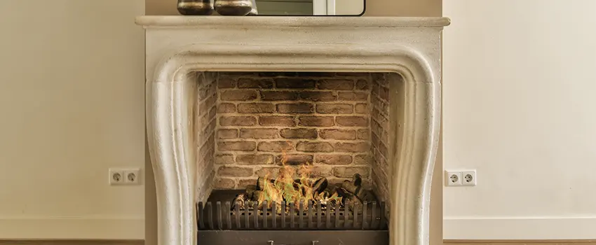 Vintage-style Fireplace Redesign in Reidsville, North Carolina