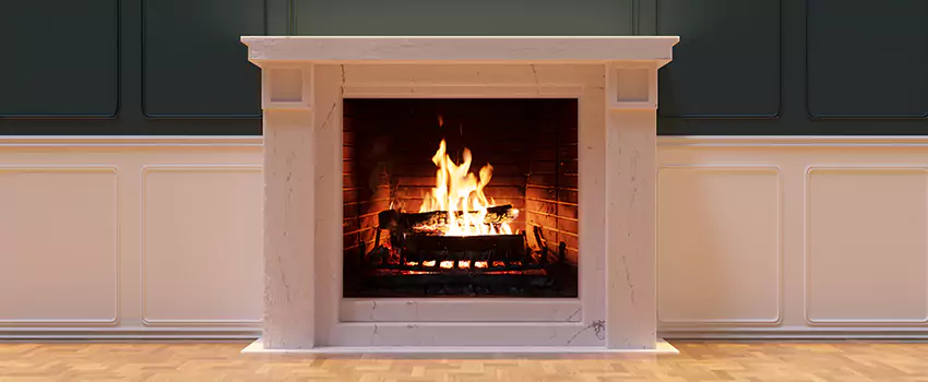 Open Flame Wood-Burning Fireplace Installation Services in Reidsville, North Carolina