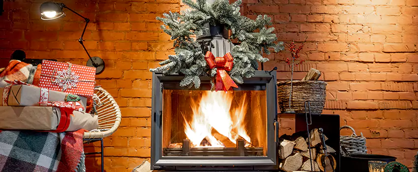 Travis Industries Linear Gas Fireplace Installation in Reidsville, North Carolina