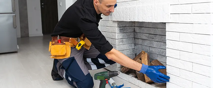 Fireplace Damaged Damper Frame Repair Services in Reidsville, North Carolina