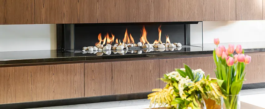 Double-height Fireplace Design Refurbishment in Reidsville, North Carolina